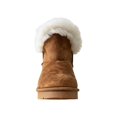 thumbnail image 4 of bebe Girls’ Faux Fur Cuff Winter Boots, Cozy Pull-On Ankle Boots, 4 of 7