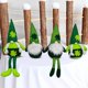 thumbnail image 5 of Muñeco De Peluche Del Día De San Patricio Adornos Decorativos Trébol Juguete Sin Rostro Hecho A Mano Muñeco De Peluche Sueco Regalo De Vacaciones Eigraketly AP007328-04, 5 of 6