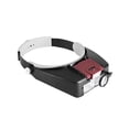 thumbnail image 2 of Ruzhgo ABS Acrylic Head-mounted Magnifier LED Lighting Replacement On/Off Switch Magnifying Glass Battery Powered Reading Magnifying Glass Red, 2 of 9