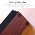 thumbnail image 3 of Desktop Soundbar, HiFi Stereo Sound Knob Volume Adjustment BT 5.0 Computer Speakers Vintage  for PC for Desktop, 3 of 7