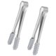 thumbnail image 4 of 2 pinzas para cubitos de hielo, resistentes, de acero inoxidable, para recoger galletas., 4 of 5