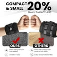 thumbnail image 4 of Ankle Weights 3 Lbs Each (6 Lbs Pair) Wrist Leg Arm Weights for Women, Kids and Men, Comfortable and Soft, Pretty Sturdy, Perfect for Dancing, Running, Walking, Fitness, Workout (Black), 4 of 7