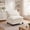 Beige, variant on AISWORD Chenille Armless Sofa Module with Ottoman, Freely Combined Modular Sofa Piece for Living Room, Gray