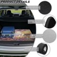 thumbnail image 6 of XYZCANDO White Horse Florals Pet Trunk Mat 29" x 39", Waterproof Stitched Edge Cargo Liner with Non-Slip Backing, Easy-Clean Durable Carpet for SUVs, Sedans and Trucks, 6 of 7