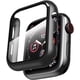 thumbnail image 1 of Estuche compatible con Apple Watch Series 6/SE/Series 5/Series 4 de 44 mm con protector de pantalla de vidrio templado incorporado, estuche rígido de PC con protección general, cubierta, 1 of 6