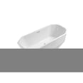 thumbnail image 2 of 63" Streamline N-620-63FSWH-FM Soaking Freestanding Tub and Tray With Internal Drain, 2 of 3