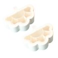thumbnail image 1 of Oleegame 2PC Spice Dispenser Mini Seasoning Box Lidded Dust Proof PP Divided Kitchen Spices Container Cooking Utensils White, 1 of 4