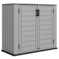 thumbnail image 1 of Outsunny 33 Cu.ft Outdoor Storage Shed, Waterproof Storage Cabinet, Grey, 1 of 9