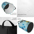 thumbnail image 2 of Fotbe French Bulldog Dog in a Bathtub Cesto de Ropa con Asas, Cesto Impermeable de Gran Capacidad, Bolsa de Lavado para Dormitorio, Cesto de Ropa con Ruedas y Asas-Medium, 2 of 6