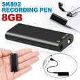 thumbnail image 1 of CNKOO Hidden Mini Audio Voice Recorder Listening Device 96 Hours 8GB Bug Recording, 1 of 9