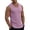 154#Pink, variant on Mens Ribbed Knit Tank Top Cotton Sleeveless Shirts Summer Beach Workout Muscle Undershirt Dark Gray 2XL