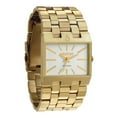 thumbnail image 2 of Nixon Men's A085504 The Ticket White Dial Gold Plated Stainless Steel Watch, 2 of 4