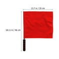thumbnail image 4 of HERFIER 4Pcs Referee Flags for Sports Training & Competition, Red/Green, 4 of 8