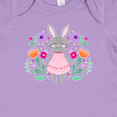 thumbnail image 4 of Inktastic Easter Scandinavian Bunny with Flowers Boys or Girls Baby Bodysuit, 4 of 5