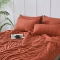 thumbnail image 5 of Davulos Comforter Set King Size 7 Pieces Boho Striped Bed in a Bag Shabby Chic Bedding Comforter Sets Microfiber Tufted Bed Set for All Season, 5 of 7