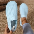 thumbnail image 7 of Willtoo Women's Flats Slip On Go Walk Shoes for Women Comfortable Walking Sneakers Knit Low Wedge Dressy Ballet Shoes, 7 of 7