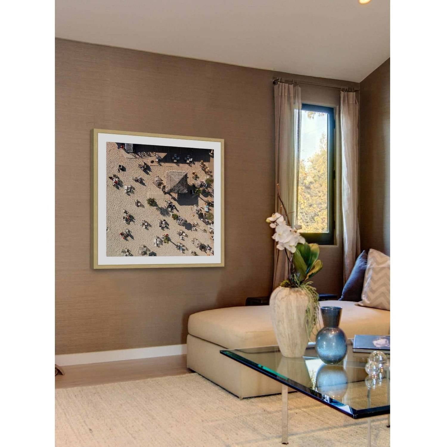 Marmont Hill "Tiki Hut" by Karolis Janulis Framed Painting Print