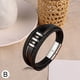 thumbnail image 5 of Brazalete de cuero para Hombre Sunnimix cuero acero inoxidable 21 cm, 5 of 8