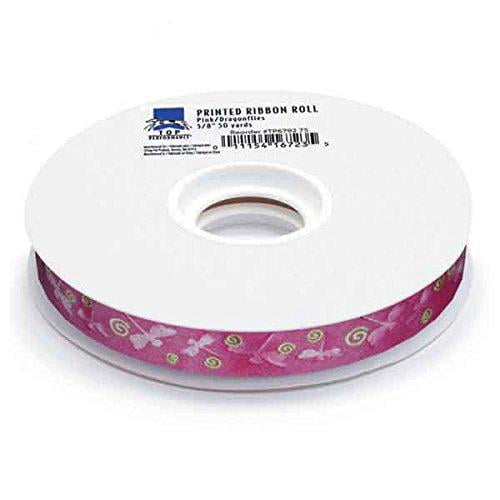 Top Performance Dragonflies Printed Dog Grooming Ribbon 50 yd Pink Walmart