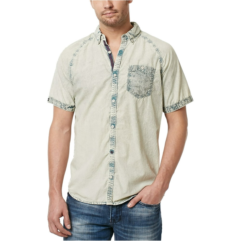 Buffalo Jeans Buffalo David Bitton Mens Situx Button Up Shirt