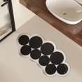 thumbnail image 6 of Bathroom Rugs, InsCrazy Diatomite Floor Mat Household Bathroom Absorbent Door Mat Bathroom Diatomite Foot Mat Non-Slip Floor Mat Absorbent Drying Mat, 6 of 6