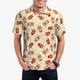 thumbnail image 1 of Balery Cartoon Popcorn Camisa Polo de Hombre con Estampado, de Manga Corta y Tejido Medio, Camisa Tipo Golf Polo-Large, 1 of 6