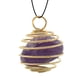 thumbnail image 1 of Beads Colgantes Joyería Piedra Piedra Preciosa Collar Espiral Jaula Redondo Cristal Bead Collares y Colgantes, 1 of 1