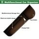 thumbnail image 5 of Relleno de Espacio para Asiento de Automóvil Universal con Soporte para Taza, Organizador de Espacio para Asiento, Accesorios de Almacenamiento, Cuero, Marrón, 5 of 6