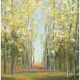 thumbnail image 2 of Purinton, Julia 12x12 White Modern Wood Framed Museum Art Print Titled - Aspen Grove II, 2 of 4
