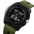 thumbnail image 7 of Werulen Digital Sports Watch Multi Function,Waterproof Military Style Wristwatch for Hiking Camping,Outdoor Daily Wear Watch,Backlight Alarm Stopwatch,Adventure Wristwear, 7 of 7