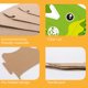 thumbnail image 4 of Juguete De Dinosaurio De Bricolaje Usable Caja De Cartón De Dinosaurio Interactivo Para Padres E Hijos Mejore Las Habilidades Motoras Finas El Dinosaurio De Papel Puede Usar Bricolaje Para Hacer Un Ju Muyoka Hogar, 4 of 7