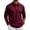 Wine #1, variant on Evdexr Men's Polo Shirts 2026 Long Sleeve Collared Tops Fall Athletic Fishing Breathable Shirt Buttons Solid Lightweight Golf T Shirts XL