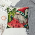 thumbnail image 2 of COMIO Summer Pillow Covers Watermelon Gnome Decorative Throw Pillow Case Summer Watercolor Melon Fruit Cushion Case for Farmhouse Home Sofa Home Couch Office Decoration, 2 of 5