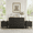 black-D, variant on 3-Piece Dresser and Nightstand Sets: 2 Nightstands with 2 Drawers + 7-Drawer Dresser, Sturdy Chest of Drawers, Anti-Tip Safety, Water-Resistant Finish – Bedroom, Hallway, Living Room, Black