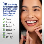 GuruNanda Advanced Formula Pulling Oil, Natural Teeth Whitening & Mouth Swish, 8 fl oz.