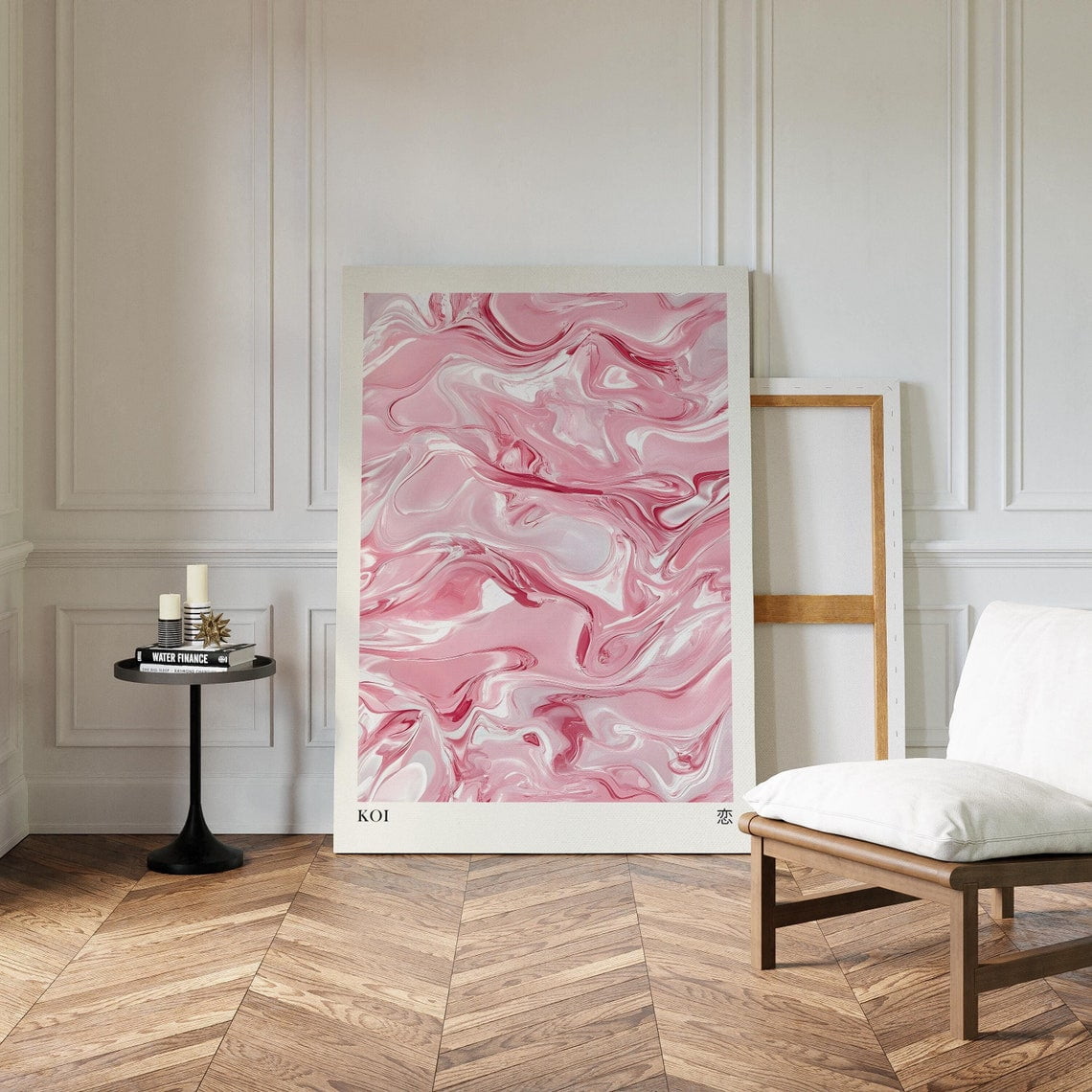 Japandi Abstract Wall Art Print Peaceful Modern Home Decor