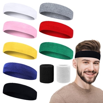 GOGO 12 Sets Sports Sweatband Sets (12 Headbands and 24  display picture 1