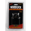 Wordlock PL-058-SS 4-Dial Utility Lock, Short Shackle