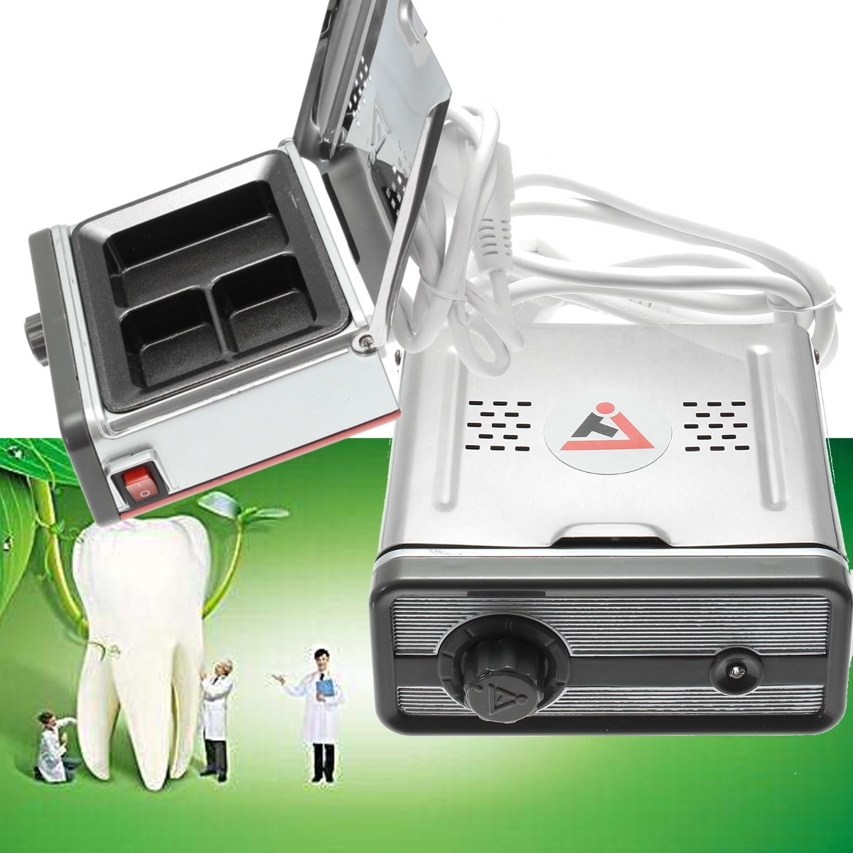 Moaere Dentist Dental Analog Wax Melting Dipping Pot Heater Melter Lab Equipment for Dental Lab