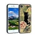 thumbnail image 1 of Compatible with iPhone SE 2020 Phone Case, Cat-88 Case Silicone Protective for Teen Girl Boy Case for iPhone SE 2020, 1 of 1
