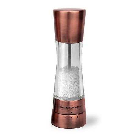 

Cole & Mason Derwent Salt Grinder - Copper Mill with Gourmet Precision Mechanism and Premium Sea Salt
