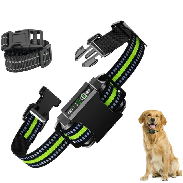 Flittor Bark Collar, No Bark Collar Rechargeable with Beep, Anti bark