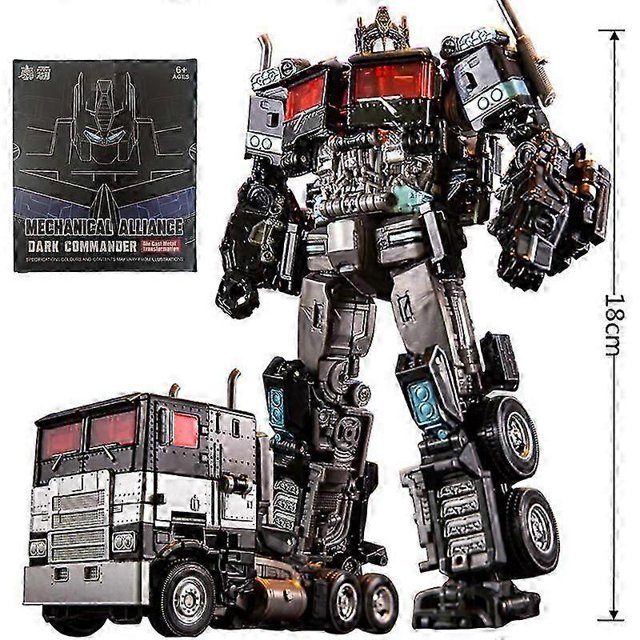 Transformation Leksaker Robot Bil Legering Plast YS04A Optimu Prim Actionfigur Anime Filmserie Barn