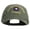 Olive, variant on U.S. Army 9th Infantry Division Embroidered Washed Solid Pigment Dyed Cotton Twill Brass Buckle Cap - Olive OSFM
