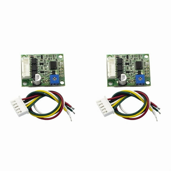 2X Brushless Motor Driver Board BLDC Speed Controller 3 Phase Governor Hallless Switch Module Sensorless Control Board