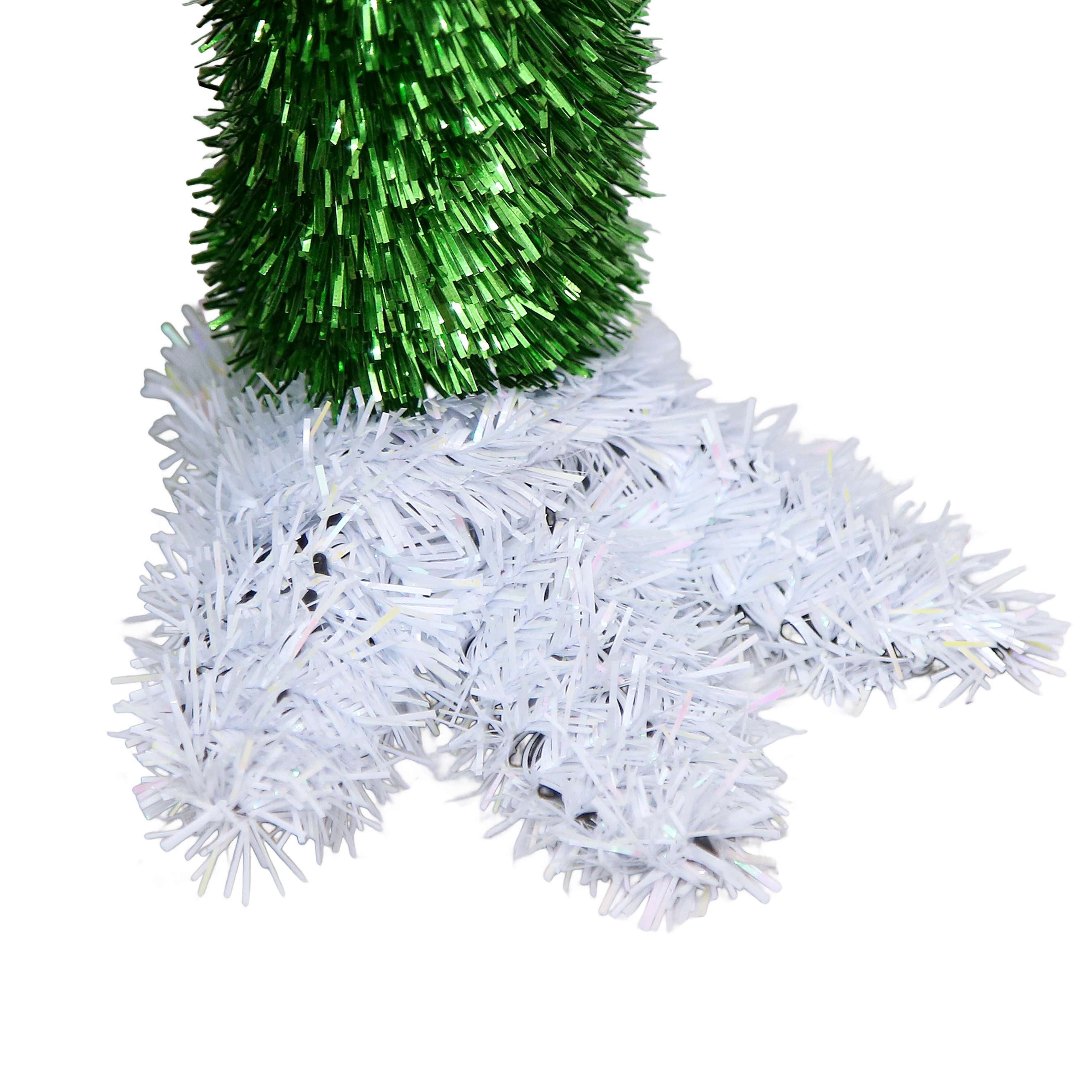 3 Foot Festive Collection T-Rex Tinsel Christmas Tree by Holiday Time