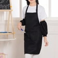 thumbnail image 3 of 2pcs children's aprons with sleeves and painted aprons, 3 of 5
