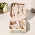 thumbnail image 6 of Sea Turtle Travel Portable Square Jewelry Stand with Box, Display, and Bracelet Holder - Ideal for Rings, Earrings, Necklaces, and More - Suitable for Girls and Women, 6 of 6