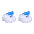 thumbnail image 1 of Soidarity Urinarios para hombre a prueba de fugas de 2000 ml con tapa Durable Home Elder Container Jar Blanco 2piezas, 1 of 1