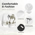 thumbnail image 6 of Lsque Cowboys Riding A Horse Near A Tree Printed Women's Running Shorts with Liner Pockets,Elastic Quick Dry Workout Athletic Gym Yoga Shorts,Womens High Waist Shorts-X-Large, 6 of 9